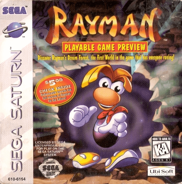 Bug Playable Preview box art for Sega Saturn